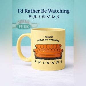 Friends Yellow Couch Coffee Mug